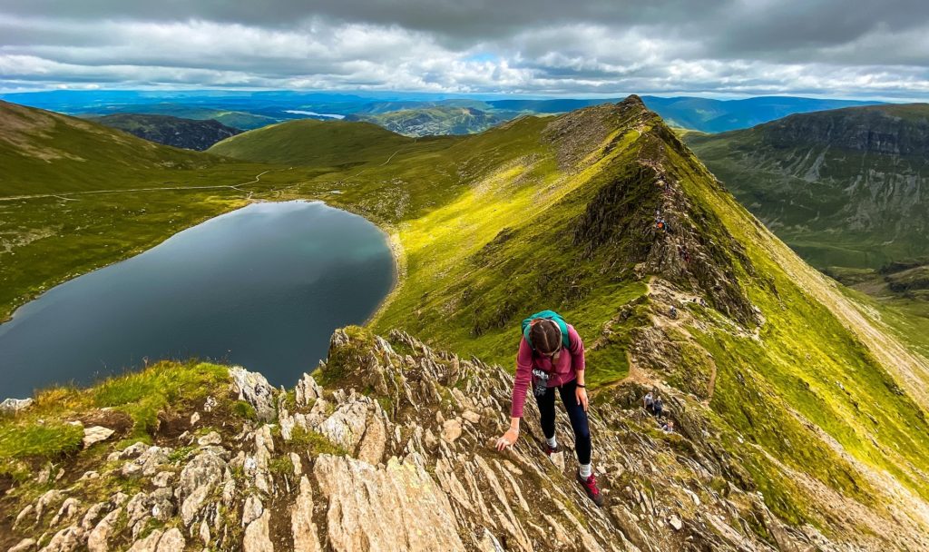 A Guide to Hiking Helvellyn via Striding Edge Ridge, Lake District, UK ...