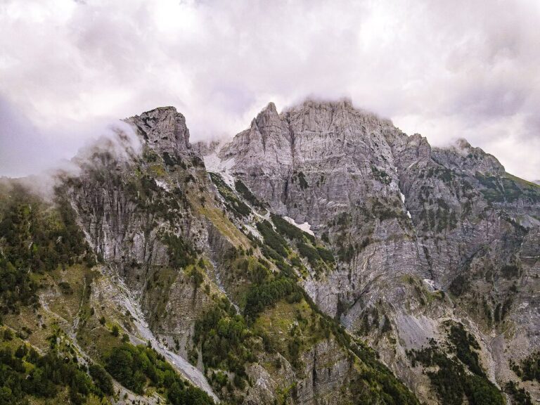 Accursed Mountain Range in Albania