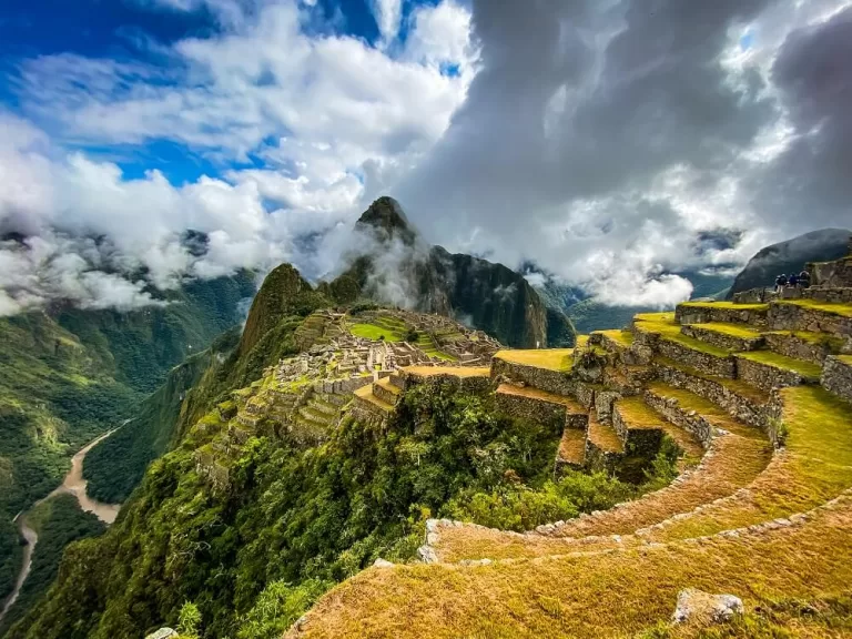 A photo of Machu Picchu one of the new seven wonders of the world