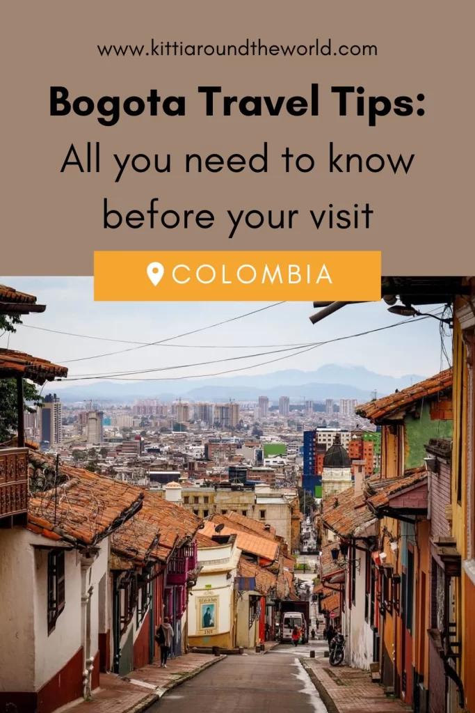 bogota tourist tips