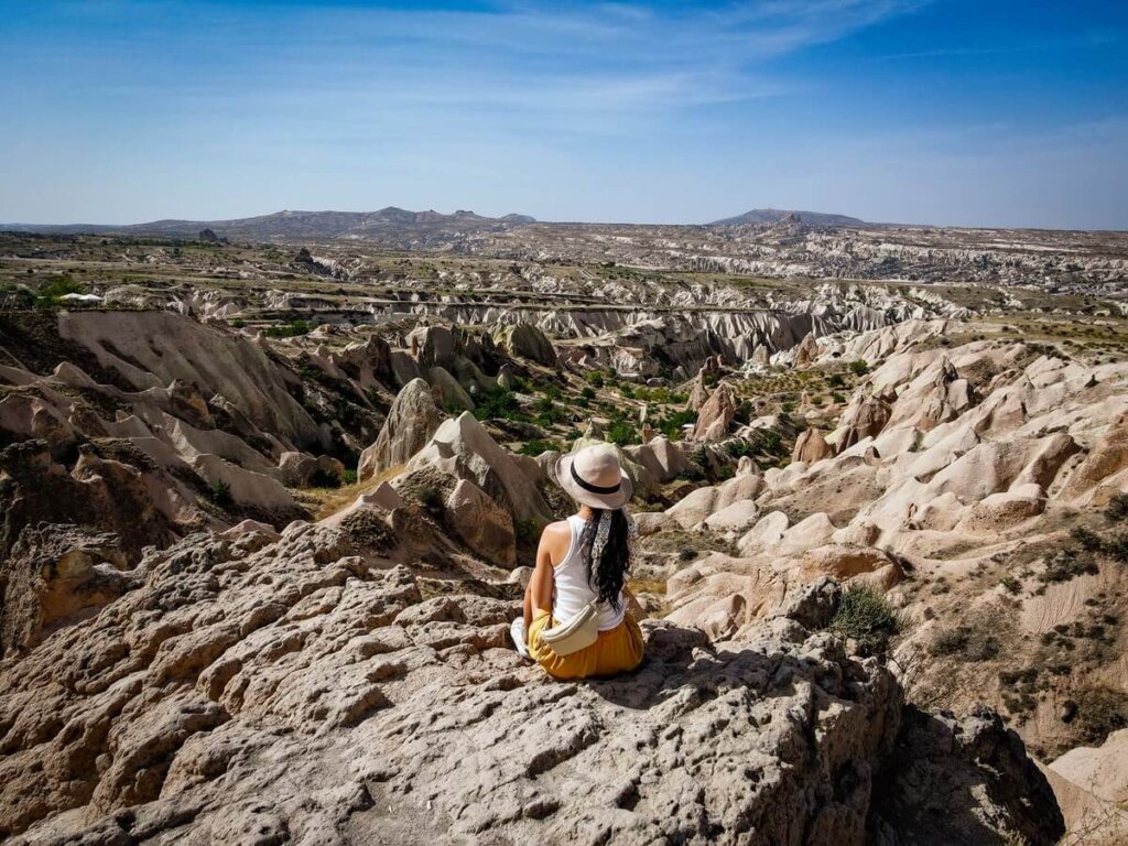 Hiking from Göreme to Cavusin via the Red and Rose Valley in Cappadocia ...