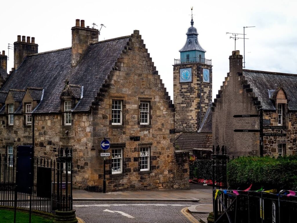 Old Town in Stirling Scotland