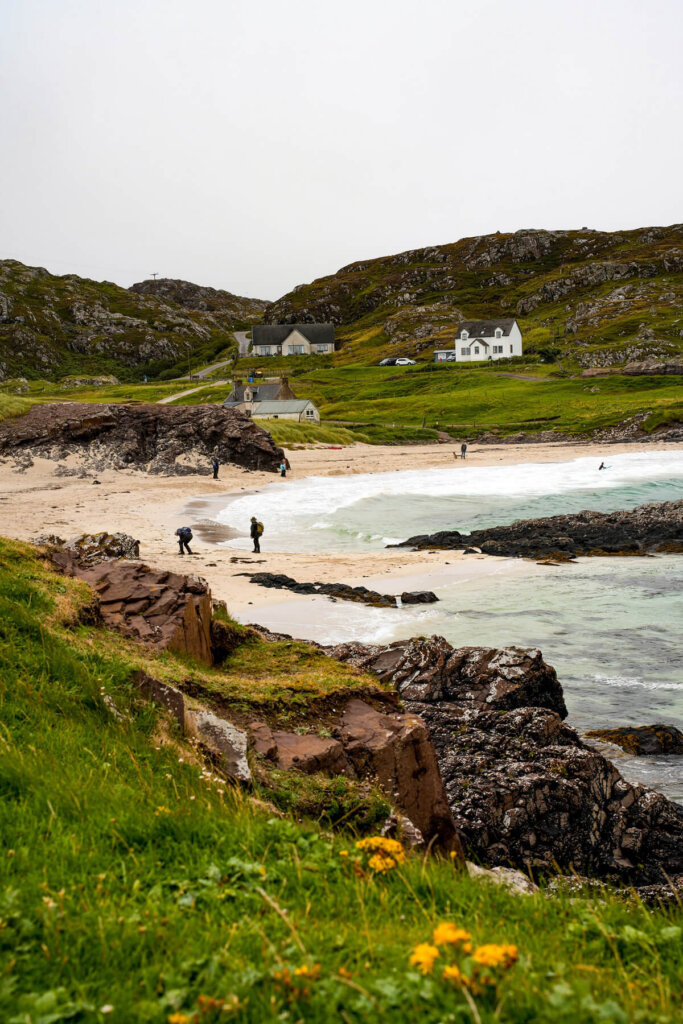 Clachtoll Beach in Scotland