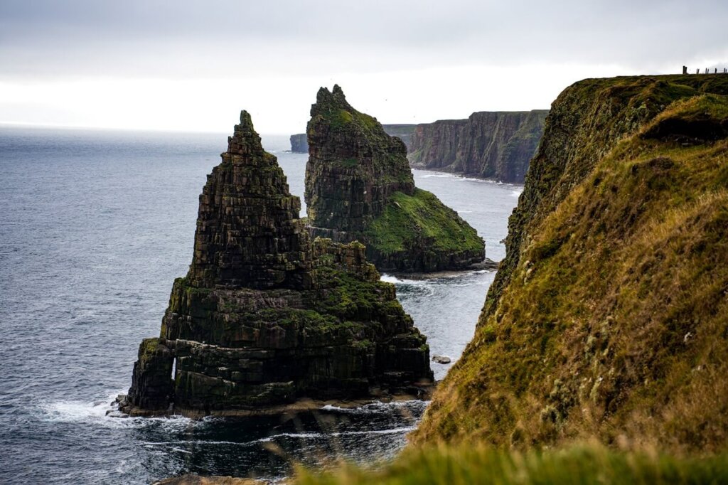 Sea stacks in Scotland