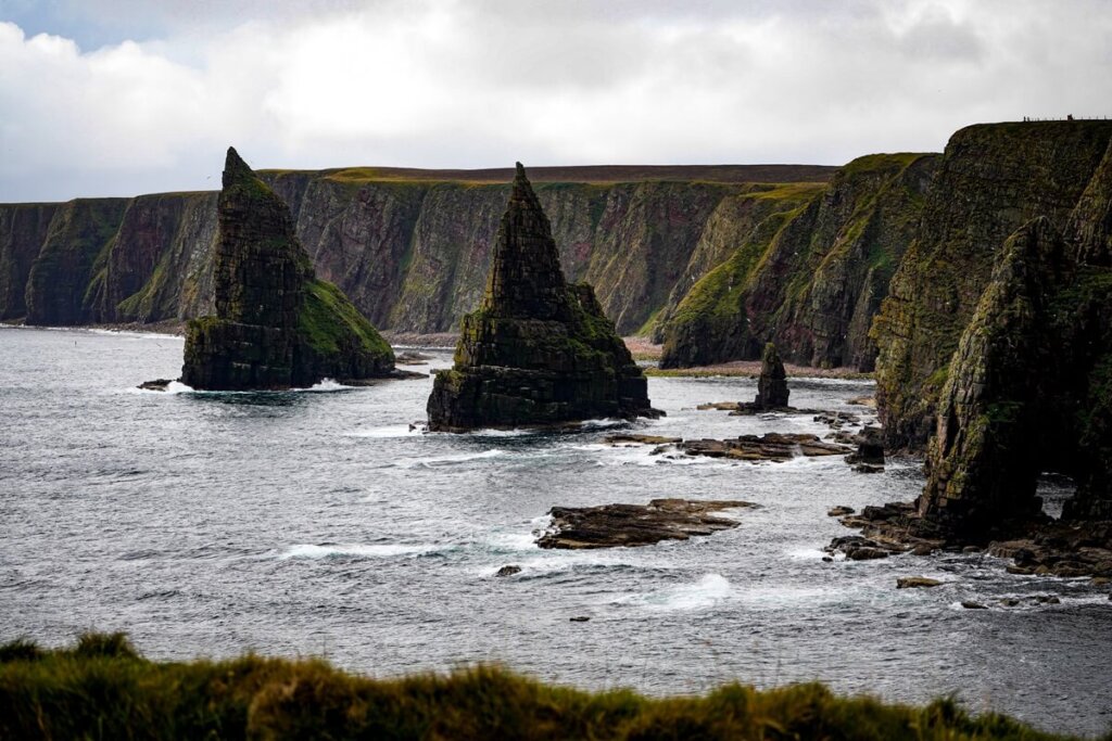 Sea stacks in Scotland