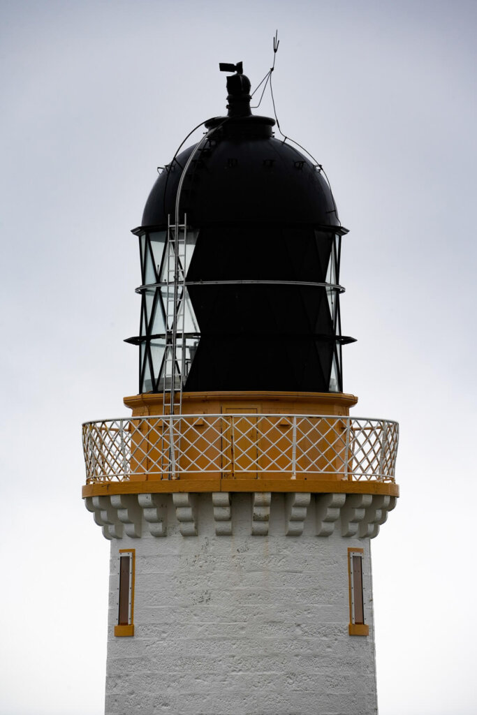 Dunnet Head lighthouse in Scotland