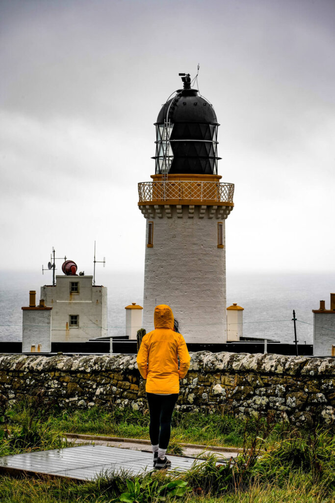 Dunnet Head Lighthouse in Scotland