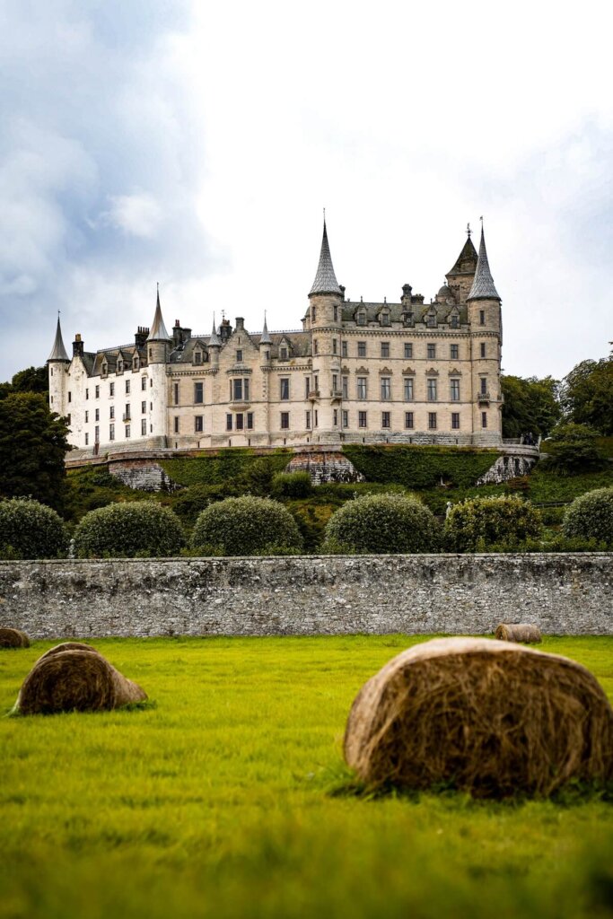 Dunrobin Castle and Gardens in Scotland