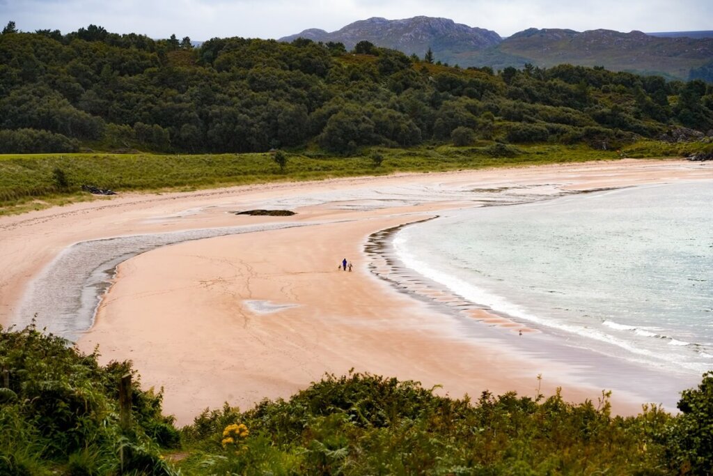 Gairloch Beach along the NC500