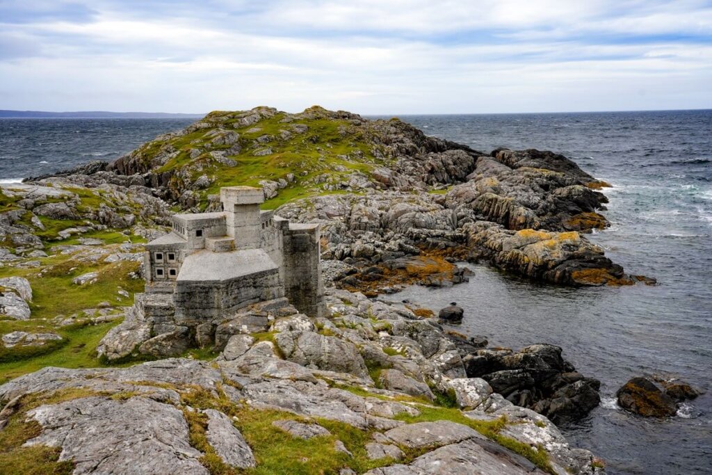 Hermits Castle in Scotland