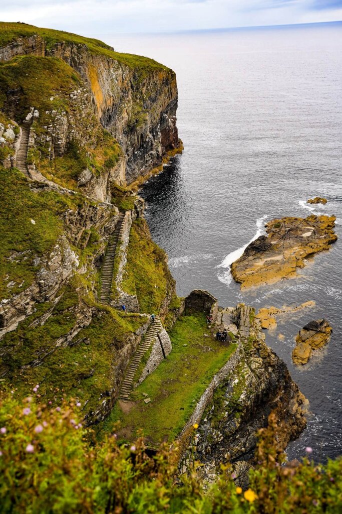 Whaligoe Steps in Scotland