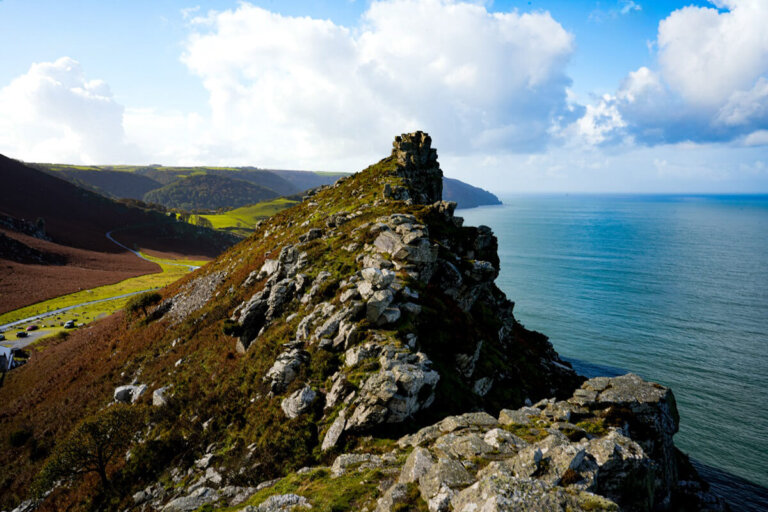 Valley of Rocks in Exmoor National Park