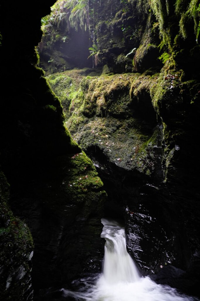 Devil's Cauldron in Lydford Gorge