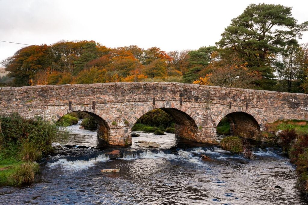 Postbridge Bridge in Dartmoor