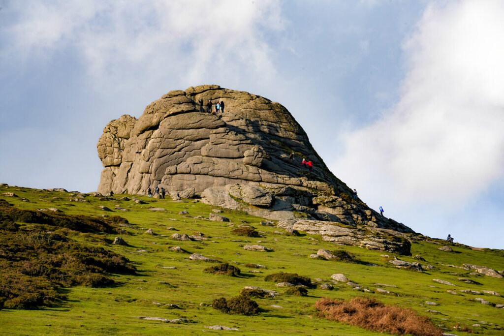 Tor in Dartmoor National Park