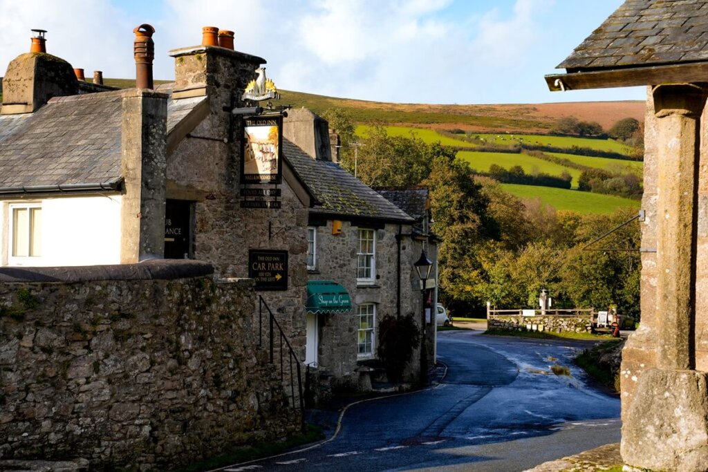 Widecombe-in-the-Moor in Dartmoor