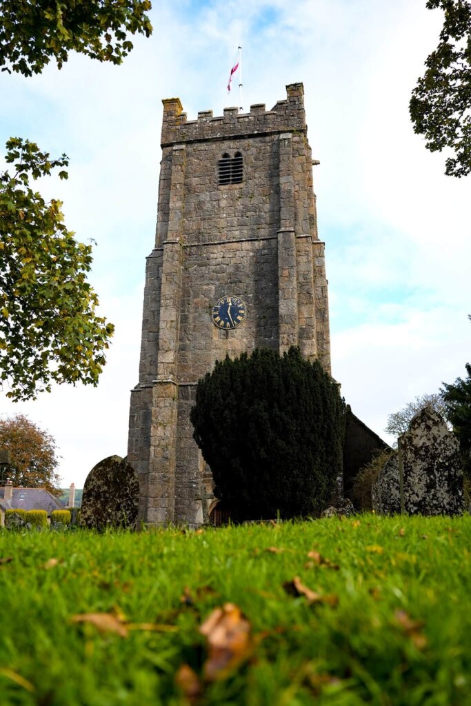 Church in Chagford Dartmoor