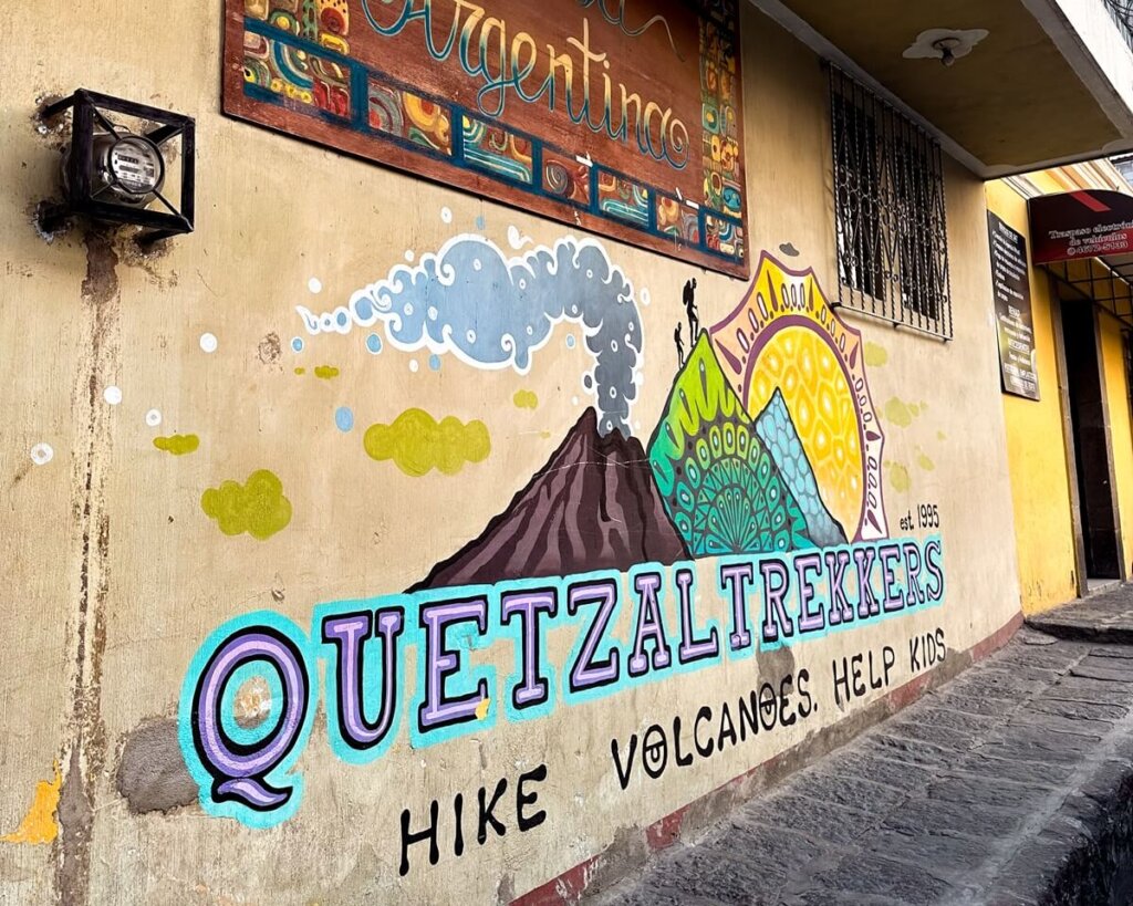 Quetzaltrekkers Office in Xela Guatemala