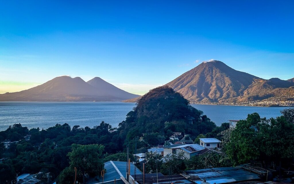 Volcanoes of Lake Atitlan in Guatemala