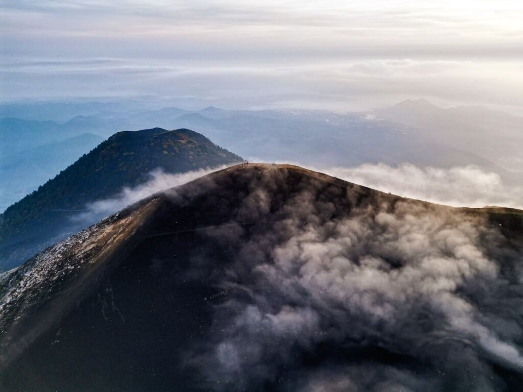 Volcan Acatenango in Guatemala