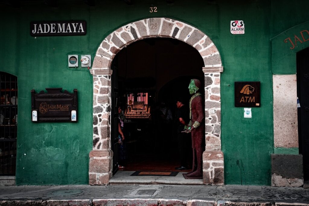 Jade Museum entry in Antigua Guatemala