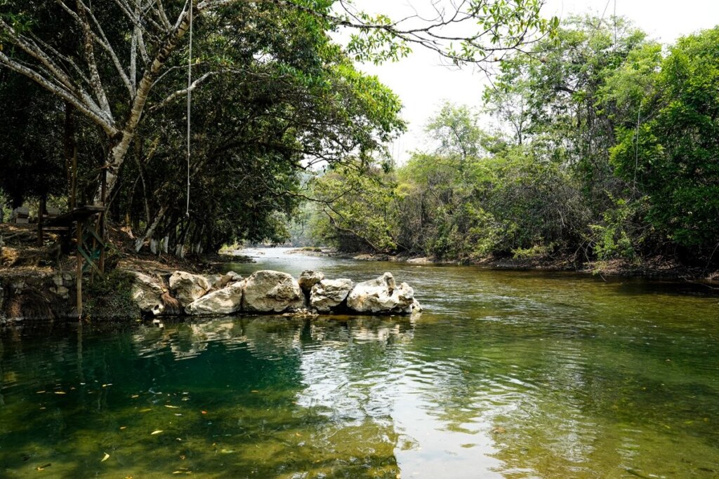 Cahabon River in Guatemala