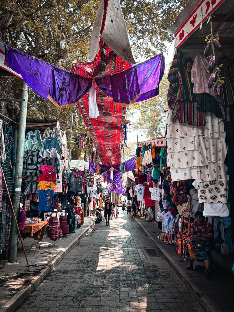 Street in Panajachel