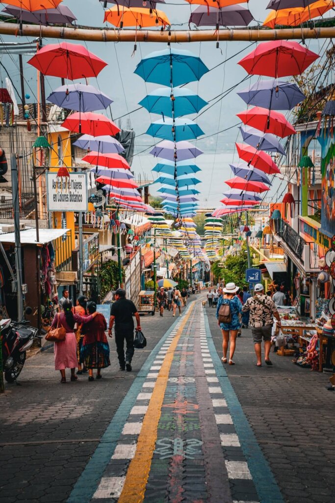 Street in San Juan La Laguna