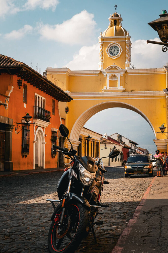 Santa Catarina Arch in Antigua Guatemala