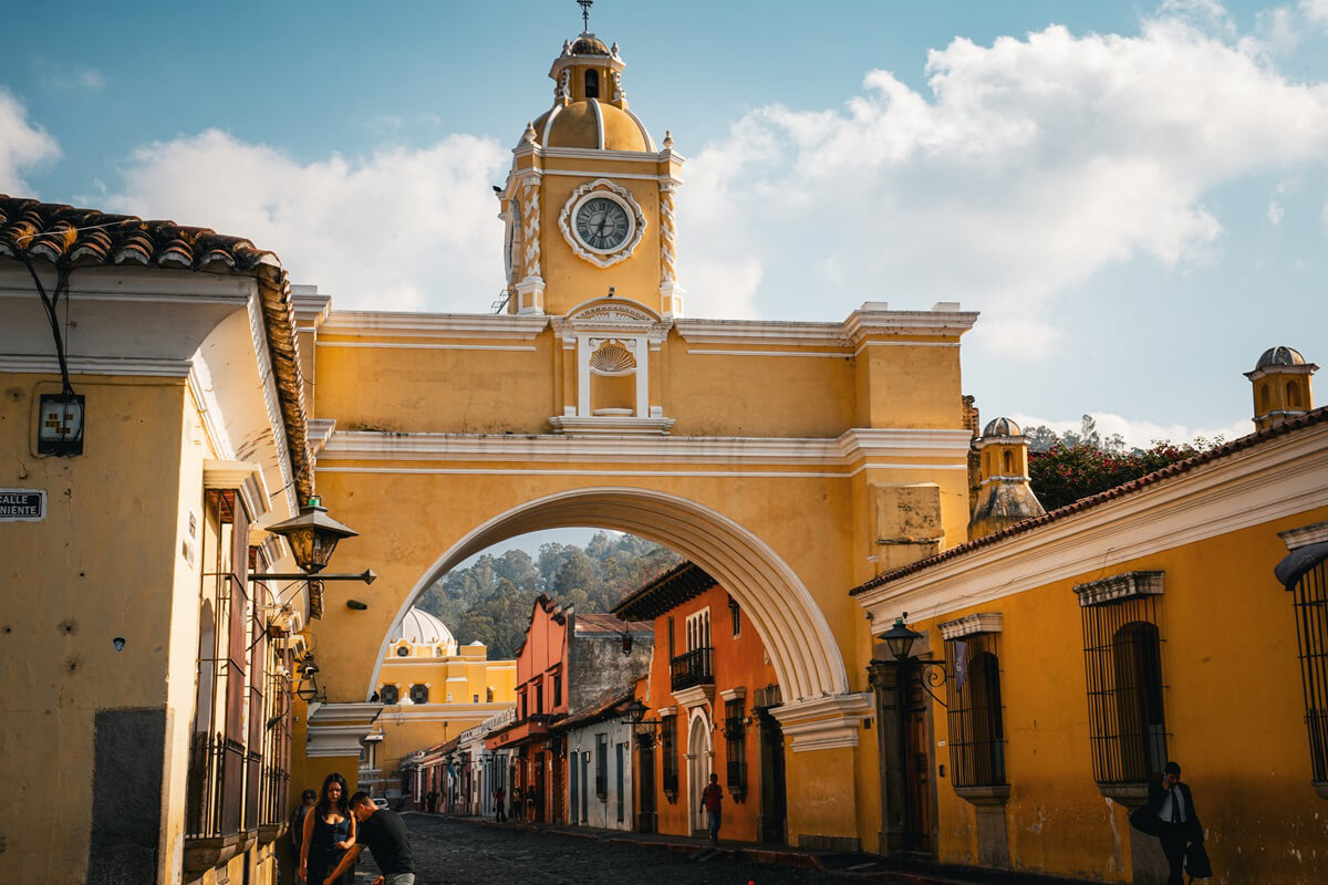 Santa Catarina Arch in Antigua Guatemala