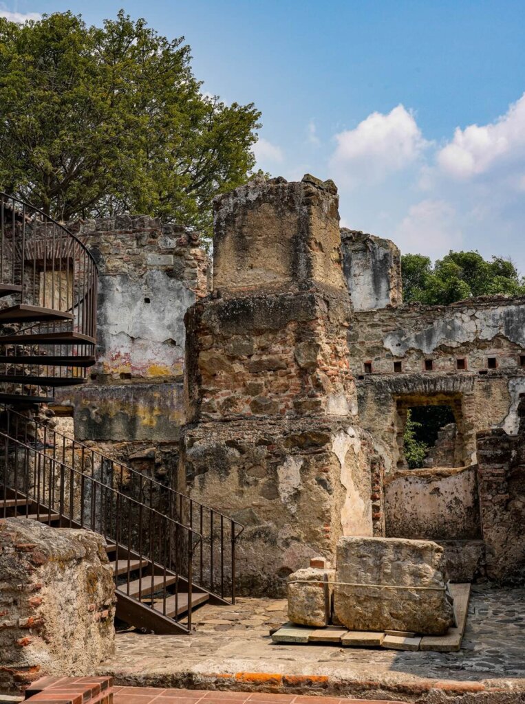 Ruins of a church in Antigua