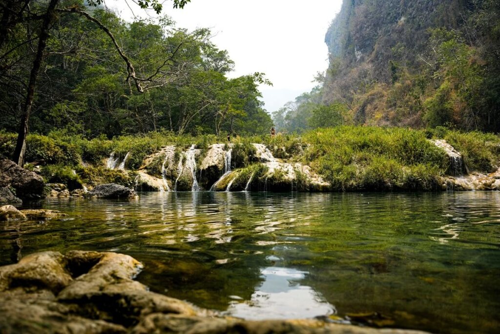 Lower Pools in Semuc Champey