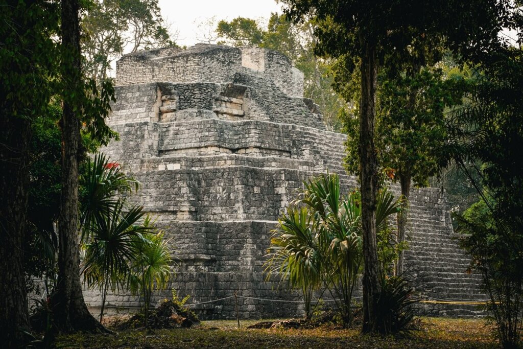 Yaxha Ruins in Guatemala