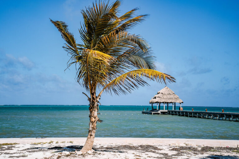 Beach in San Pedro Belize