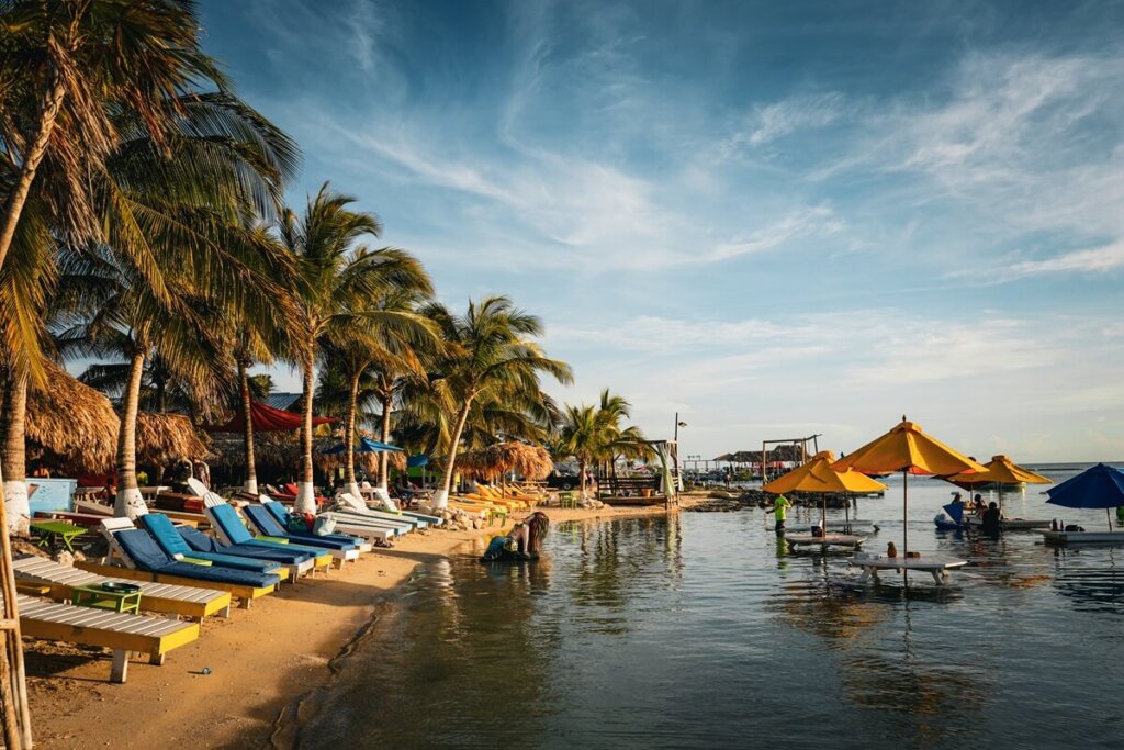 Secret Beach in San Pedro Belize