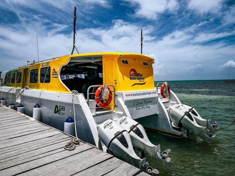 Belize Express Water Taxi in Belize