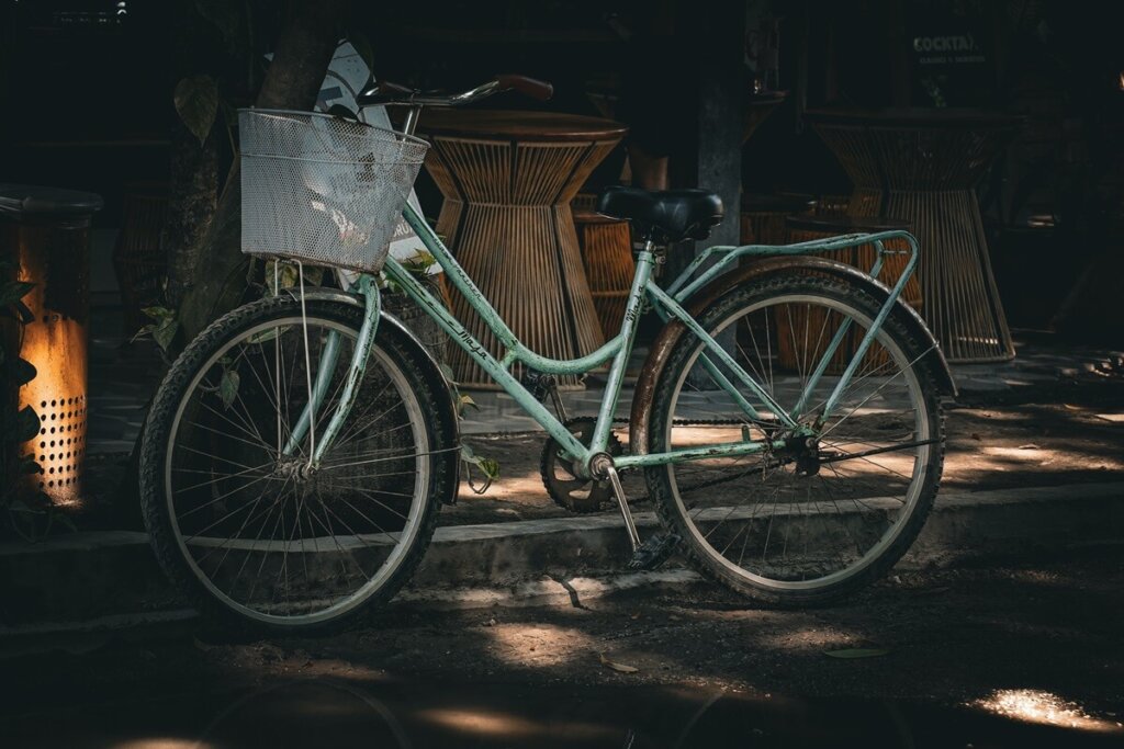 Bicycle in Tulum Mexico