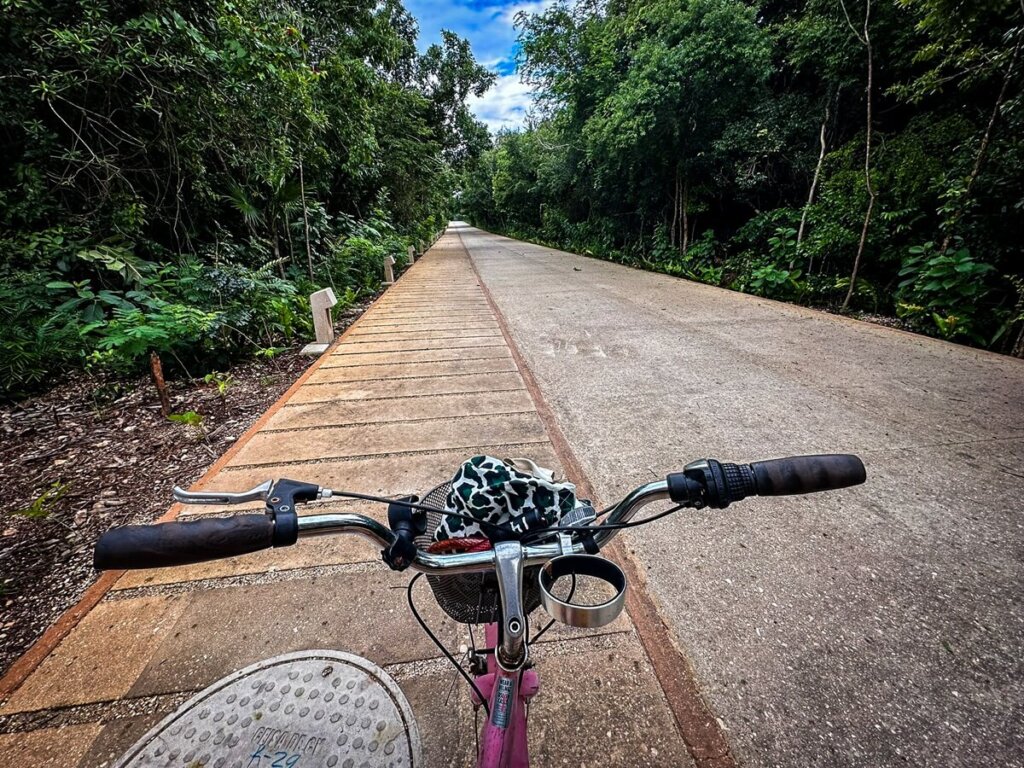 bike in Tulum