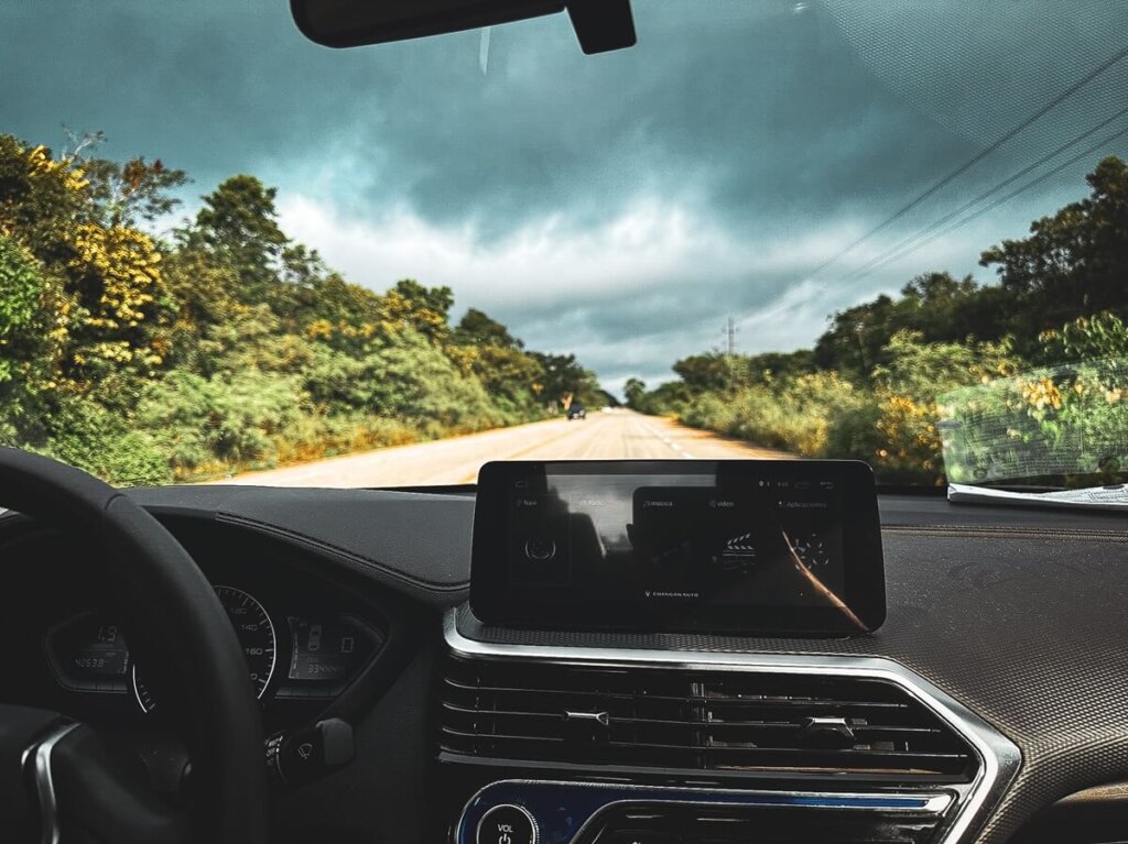 Driving a car in Mexico