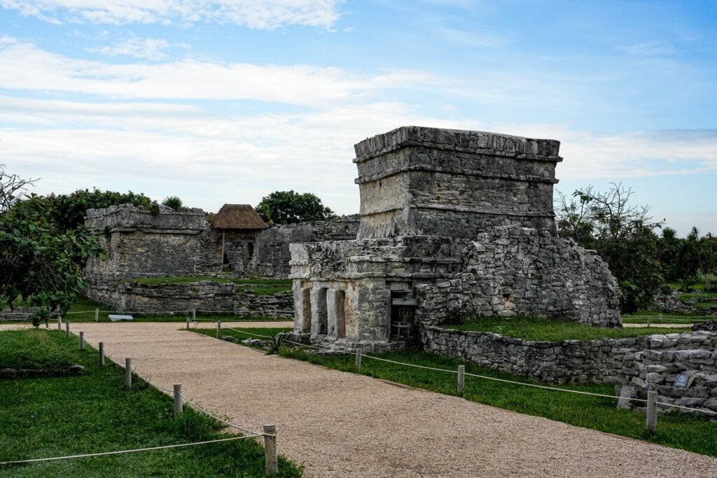 Ancient Maya Ruins in Tulum Mexico