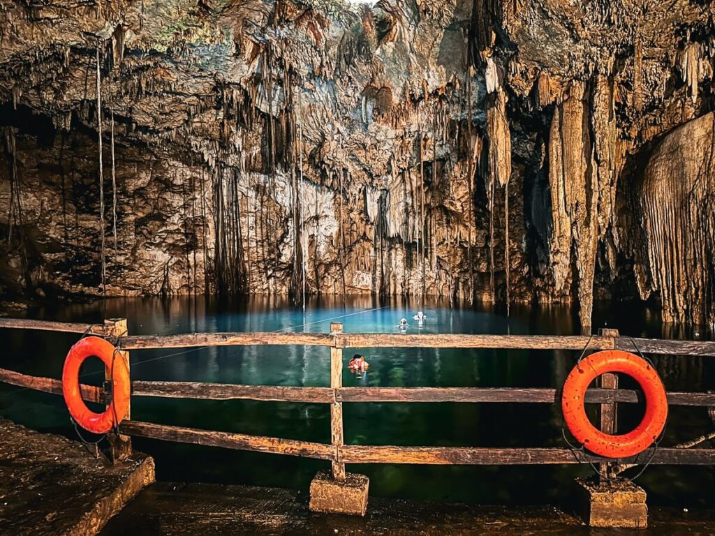 underground cenote in Mexico