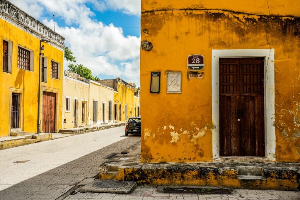 Yellow streets of Izamal