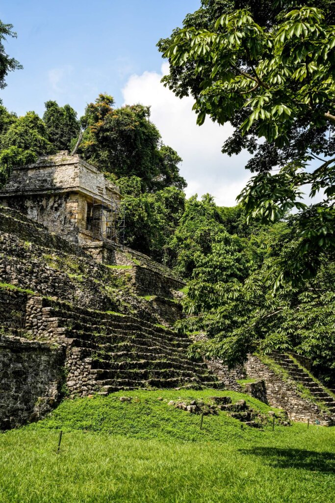 Maya Ruins in Palenque Mexico