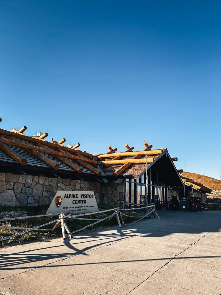 Alpine Visitor Center in RMNP