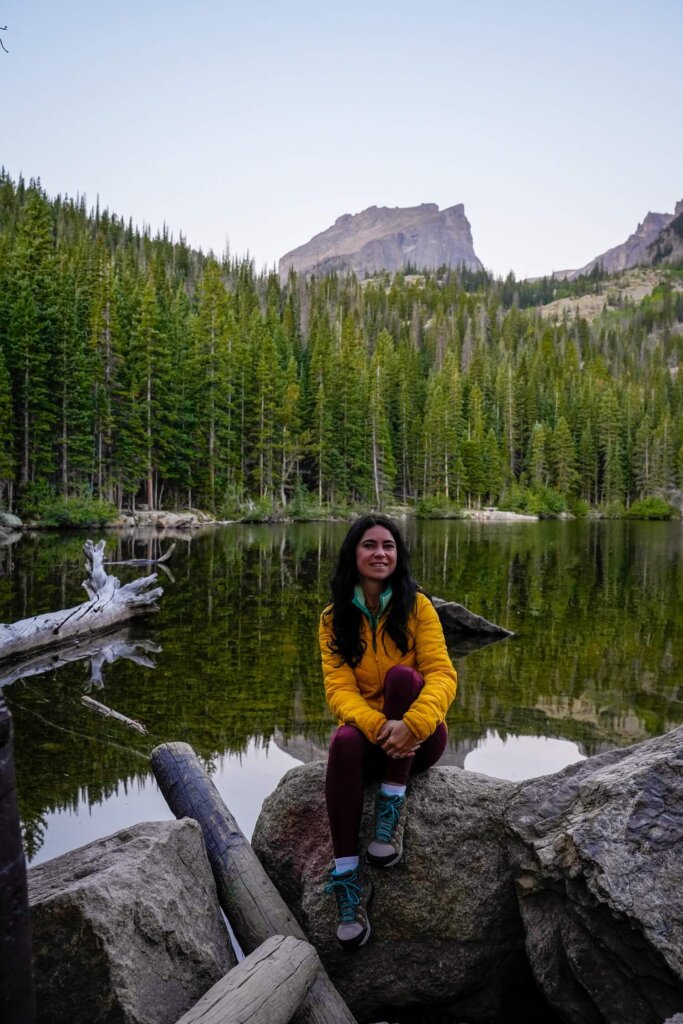 Bear Lake in Rocky Mountain National Park Colorado