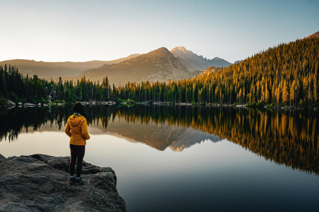 Sunrise at Bear Lake
