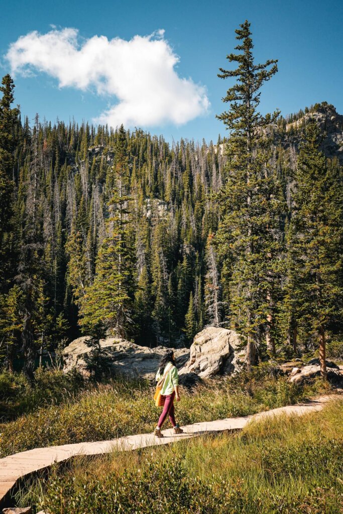 Emerald Lake Trail in Colorado