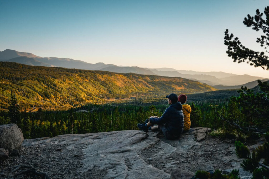 Views of the Rocky Mountain National Park