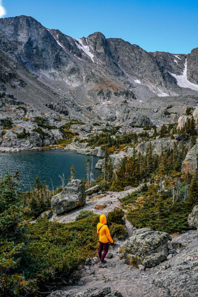 Sky Pond Trail in RMNP Colorado