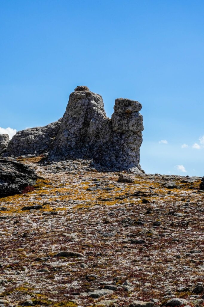 Mushroom Rocks in RMNP